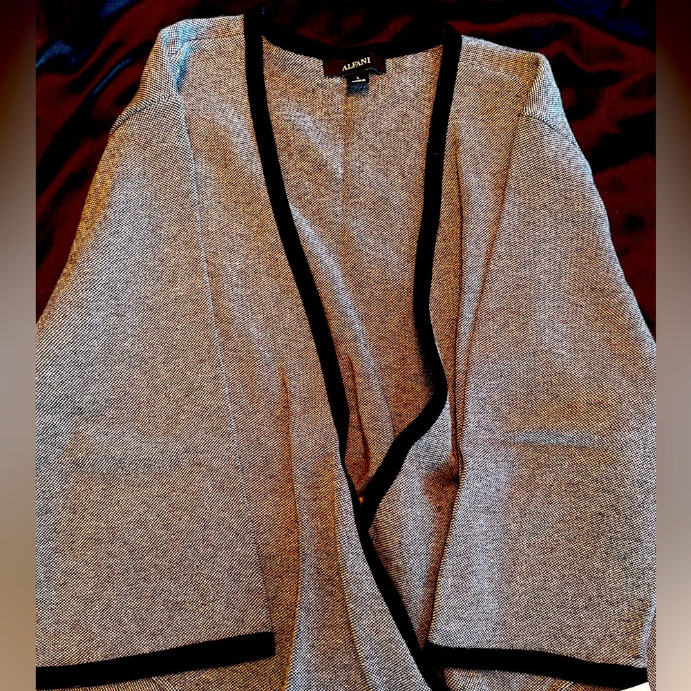 NWT Alfani sweater jacket.